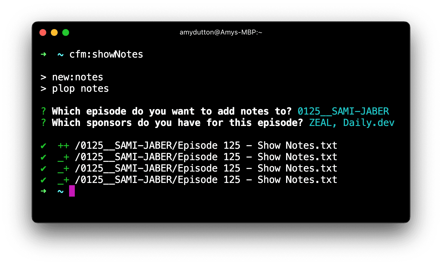 Show Notes